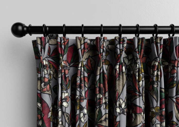 Walled Garden, Steel - Made to Measure Curtains - Image 11